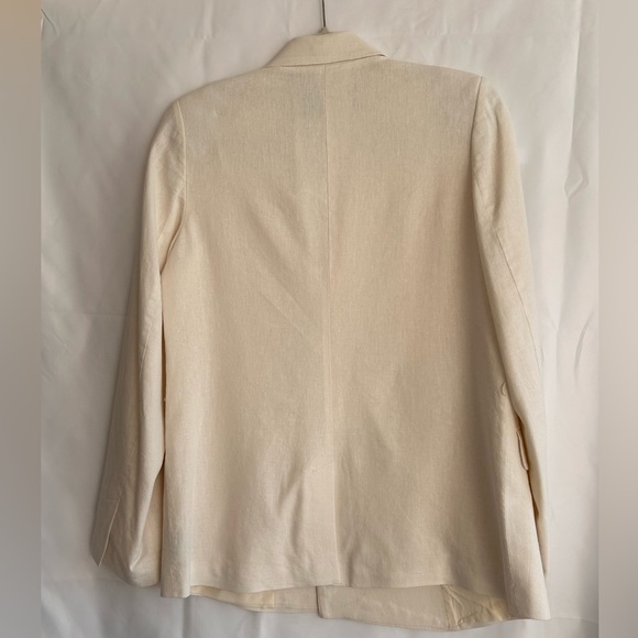Who What Wear Linen Double Breasted Blazer - Picture 5 of 9
